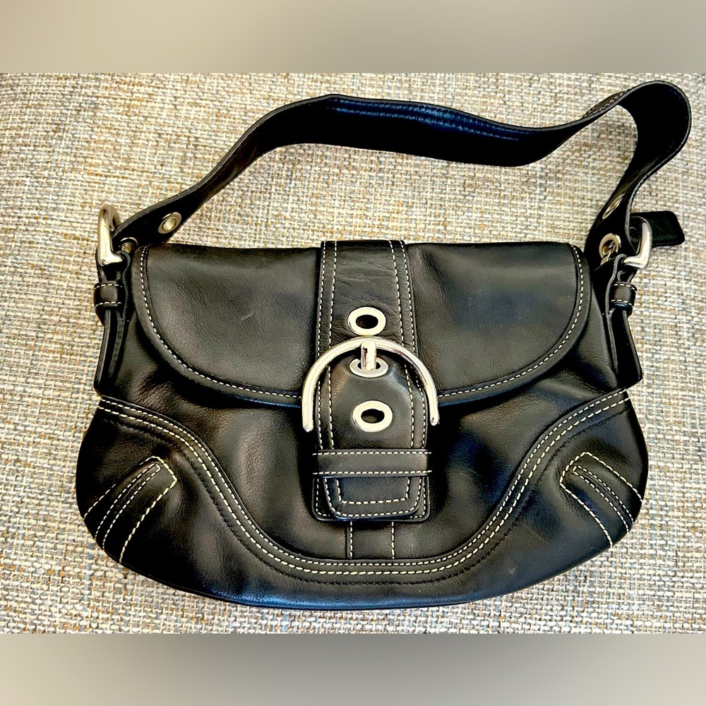 Vintage Coach Soho Flap Bag